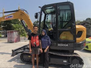 Pernikahan Sultan Bermahar Ekskavator-GWM Tank di Grobogan