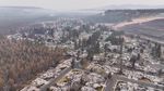 Potret Permukiman Spokane yang Hangus Dilalap Api