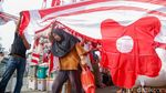 Sepekan Jelang HUT RI, Pernak-Pernik Merah Putih Mulai Diburu Warga