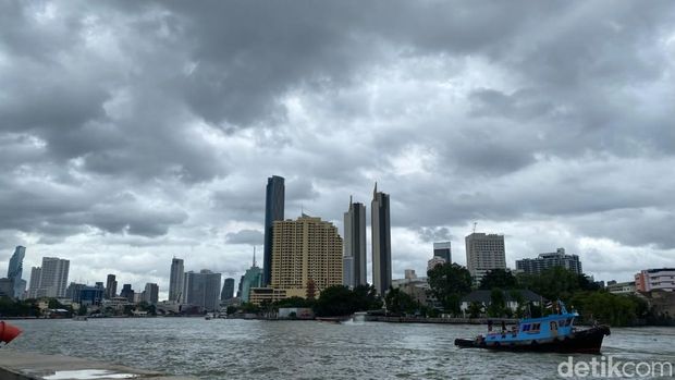 Sungai Chao Phraya di Bangkok, Thailand