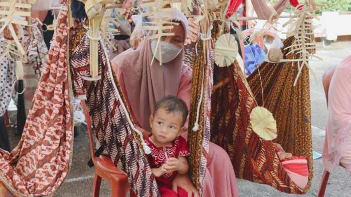 Tradisi Baayun Maulid di Banjar Kalimantan Selatan. (dok Media Center Provinsi Kalsel)
