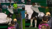 Apes! Viral Selebrasi Gol Malah Jatuh ke Lubang, Ironis Gol Dianulir