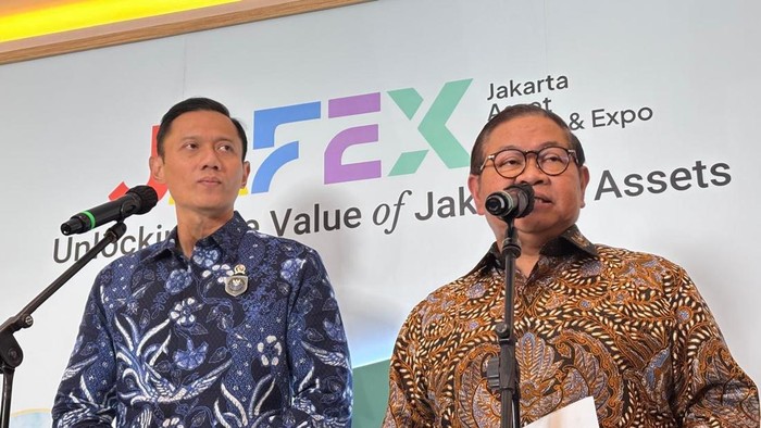 AHY dan Pramono Anung (Belia/detikcom)