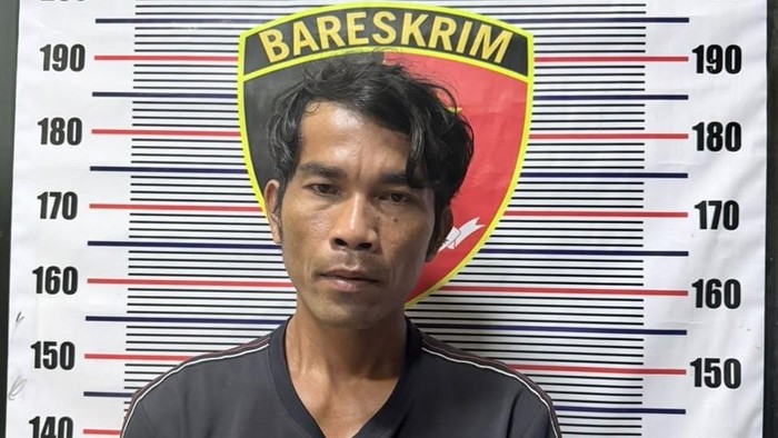 Alber Bin Markus Pagga (37), pelaku pembunuhan gadis asal Wajo, Mita (26).