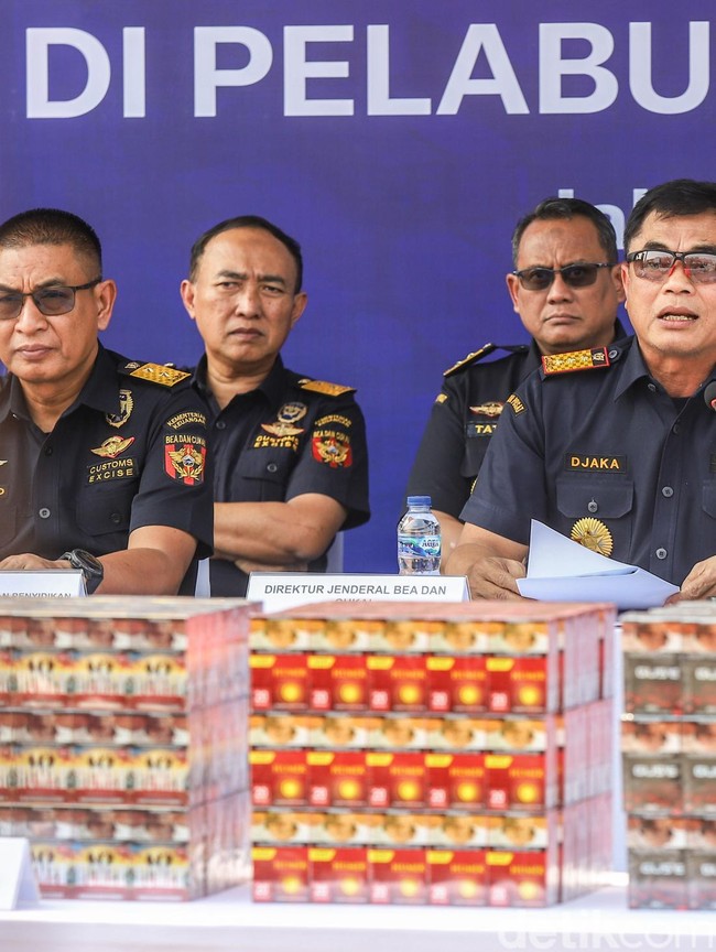 Bea Cukai Gagalkan Penyelundupan Rokok Ilegal Rp13,3 M