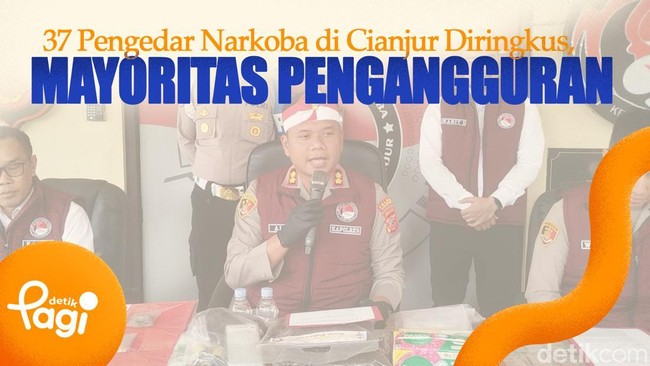 Video: 37 Pengedar Narkoba di Cianjur Diringkus, Mayoritas Pengangguran