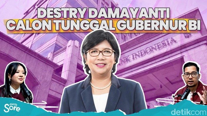 Destry Damayanti Calon Tunggal Gubernur BI