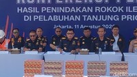 Bea Cukai Tindak 8,9 Juta Batang Rokok Ilegal, Selamatkan Duit Negara Rp 8,66 M