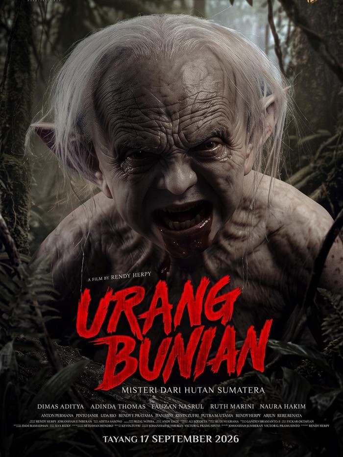 Official Poster Film Urang Bunian.