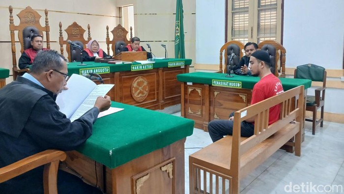 Foto : Sidang tuntutan di ruang Cakra 4 Pengadilan Negeri Medan, Selasa (11/8/2026)
(Juita Sinuhaji/detikSumut)
