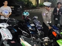 Ugal-ugalan Naik Motor di Bogor, Gerombolan Pemuda Diamankan Polisi