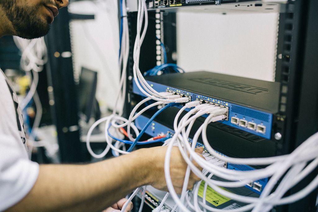 Ilustrasi Data Center. Ilustrasi Data Center. (Dok. Pexels)