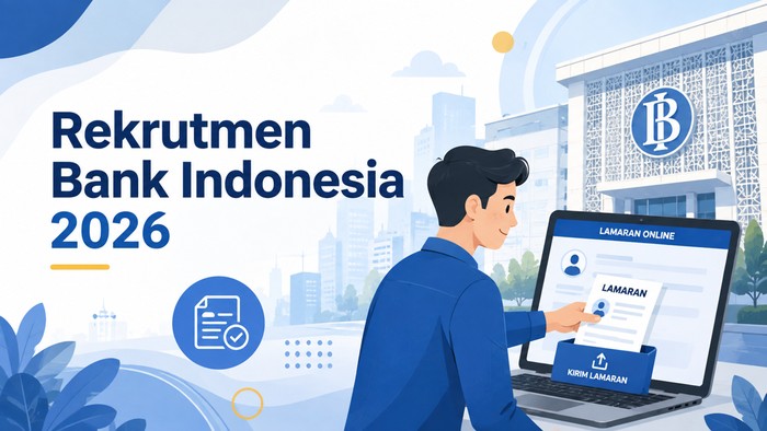Ilustrasi rekrutmen Bank Indonesia 2026.