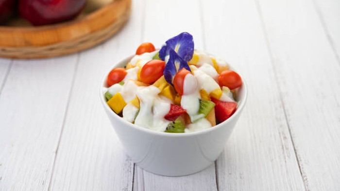 Ilustrasi salad buah