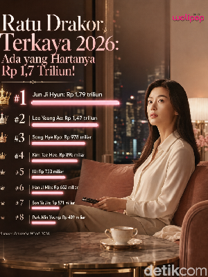 Ratu Drakor Terkaya 2026, Ada yang Hartanya Rp 1,7 Triliun!