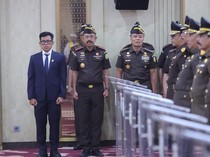 Lantik 3 Kajati Kalimantan, Jaksa Agung Minta Jaga Integritas