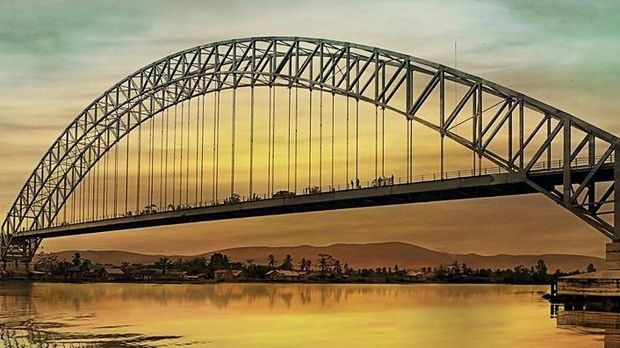 Jembatan Rumpiang Marabahan Barito Kuala. (Pemkab Barito Kuala) Jembatan Rumpiang Marabahan Barito Kuala. (Pemkab Barito Kuala)