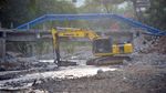 Jembatan Rusak Diterjang Bencana, Kini Mulai Dibangun Kembali