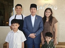 Jokowi ke Surabaya, Mampir Makan di Restoran Milik Chef Arnold