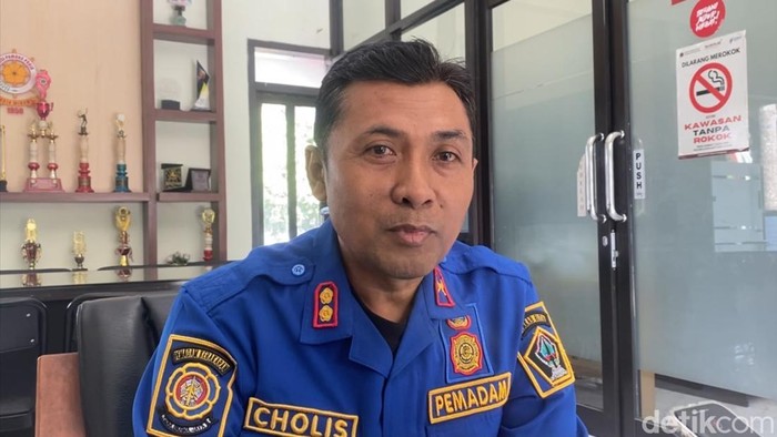 Kabid Pemadam Kebakaran, Damkar dan Satpol PP Kabupaten Blitar, Nurcholis Muhaimin