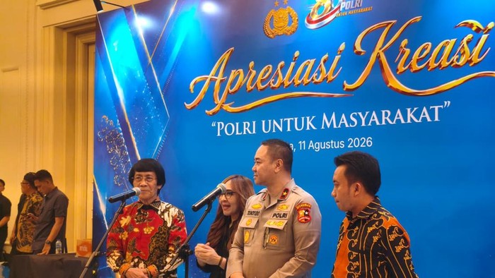 Kak Seto selepas acara Apresiasi Kreasi Polri Untuk Masyarakat