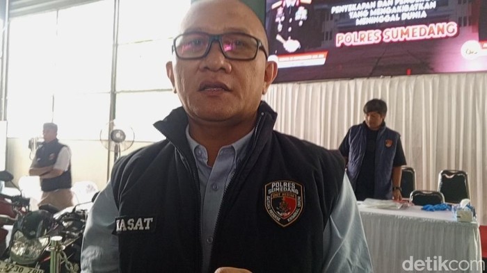 Kasat Reskrim Polres Sumedang, AKP Tanwin Nopiansah.