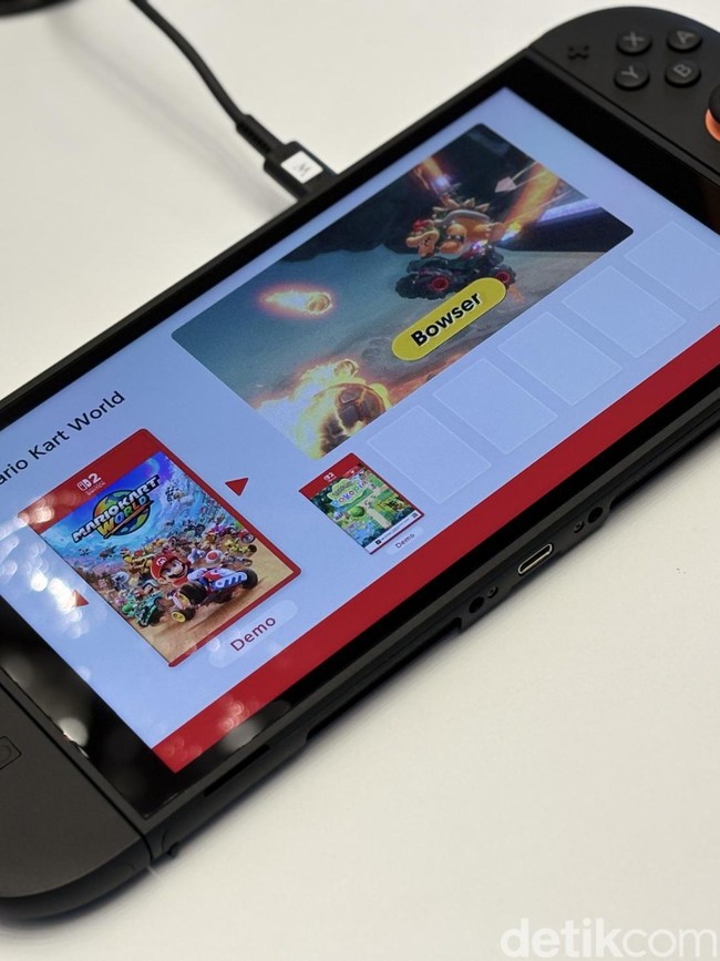 Penampakan Nintendo Switch 2 yang Akan Rilis Resmi di Indonesia