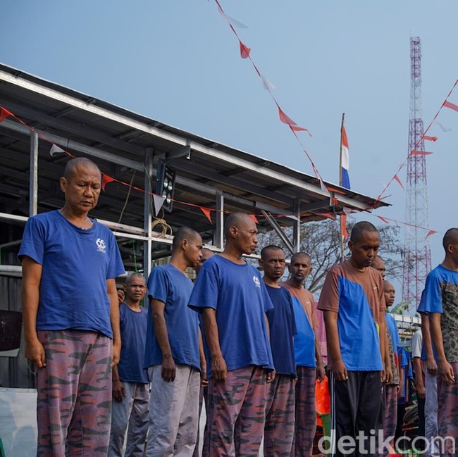 Pasien ODGJ Jamrud Biru Bersiap Sambut HUT RI ke-81