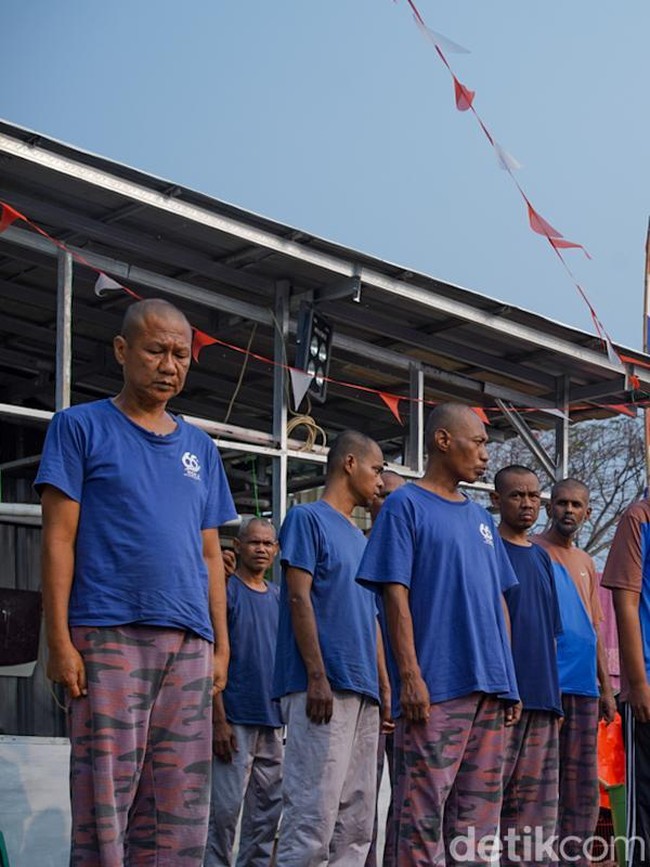 Pasien ODGJ Jamrud Biru Bersiap Sambut HUT RI ke-81