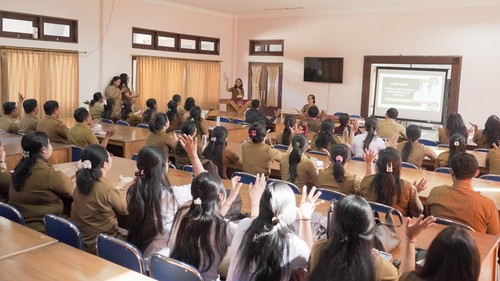 Pemkab Badung menggelar Bimtek Literasi Informasi bagi pustakawan, guru, dan pegiat literasi di Gedung Layanan Baca Sastra Mangutama, Badung. (Foto: Dok. Pemkab Badung)