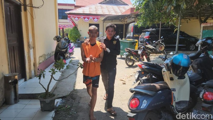 Pemuda di Polman ditangkap usai kabur saat mau diperiksa terkait kasus pencurian motor.