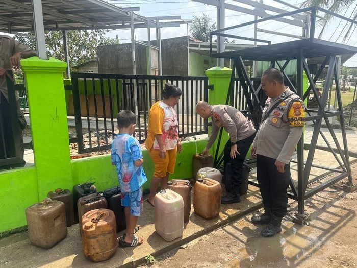 Polda Sumsel Bangun Sumur Bor, Bantu 250 KK Sukajaya Hadapi Musim Kemarau