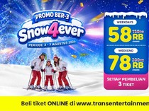 Trik Hemat Main Salju di Trans Snow World Surabaya, Cek di Sini!