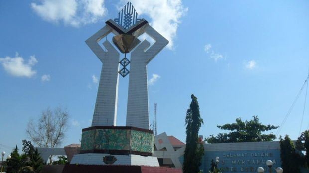 Tugu Intan Martapura Banjar. (Laman Pemkab Banjar) Tugu Intan Martapura Banjar. (Laman Pemkab Banjar)