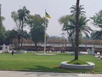 Halaman Gedung Sate Diklaim Siap untuk Upacara HUT ke-81 RI