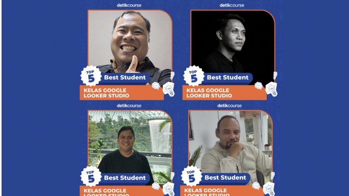 5 Peserta terbaik detikcourse
