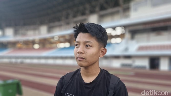 Kiper muda PSIM Jogja, Athaullah Daib di Stadion Mandala Krida Kota Jogja, Selass (11/8/2026)