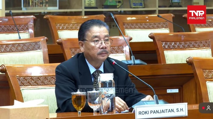 Calon Hakim Ad Hoc Hak Asasi Manusia (HAM) Roki Panjaitan (Anggi/detikcom)