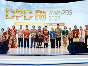 DPD RI Awards Kembali Digelar, Simak Lagi Penerima Penghargaan 2025