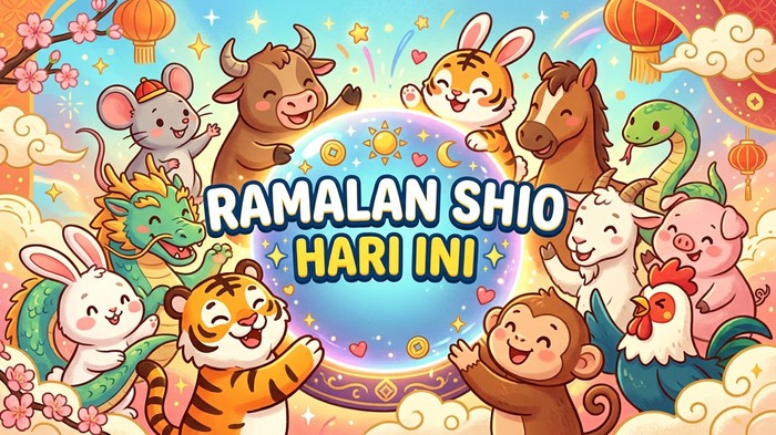 Ilustrasi ramalan shio hari ini.