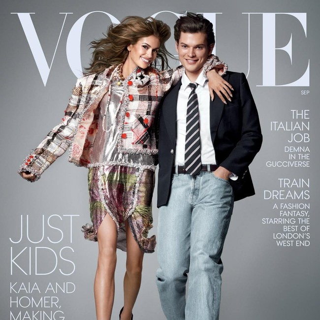 Anak Cindy Crawford & Richard Gere Pemotretan Vogue, Ikuti Ortu 34 Tahun Lalu
