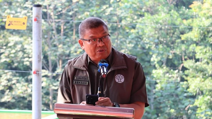 Kapolda Riau Irjen Herry Heryawan meresmikan Breeding Area di PLG Minas, tepat di Hari Gajah Sedunia, Rabu (12/8/2026).