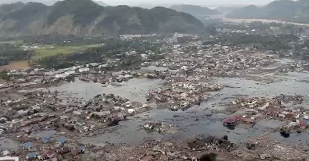 Keruskaan saat gempa melanda Padang Pariaman di Provinsi Sumatera Barat tahun 2009. (Dok. usgs.gov)