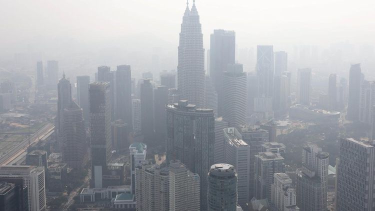 Potret Malaysia Terdampak Kabut Asap dari Kalimantan