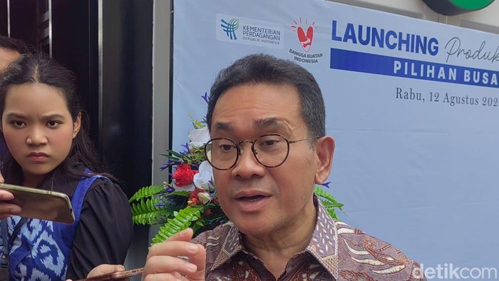 Menteri Perdagangan (Mendag)Budi Santoso