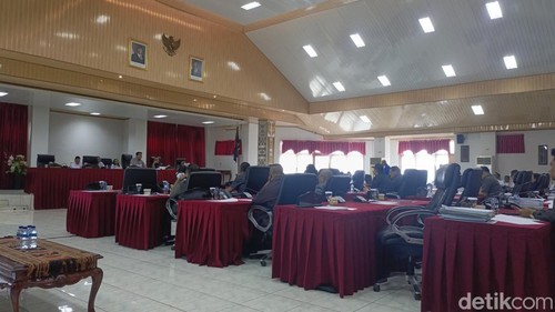 Suasana sidang Paripurna ke II DPRD Kota Kupang, Rabu (12/8/2026).