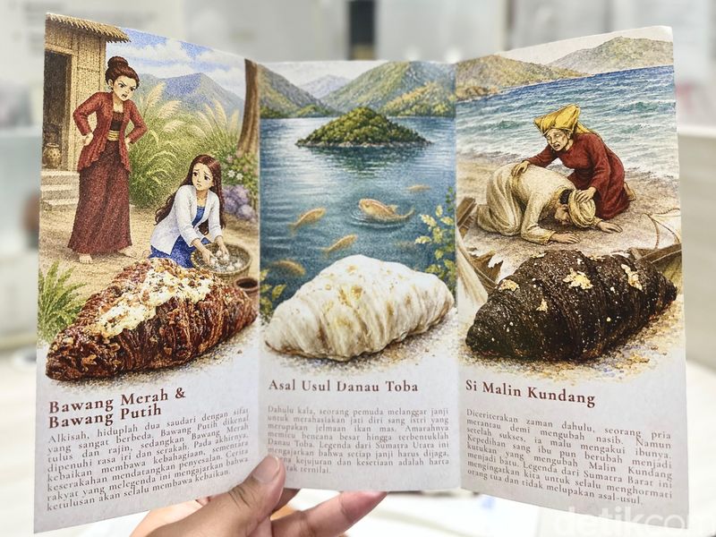 Croissant unik terinspirasi dari Legenda Rakyat Indonesia