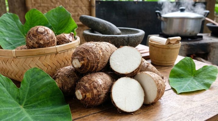 Lagi Viral! Ini Bedanya Kimpul dan Umbi-umbian Lainnya