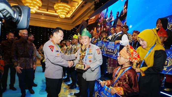 Polda Riau meraih juara umum dalam program Ketahanan Pangan Polri