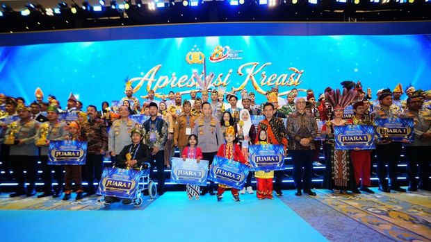Polda Riau meraih juara umum dalam program Ketahanan Pangan Polri